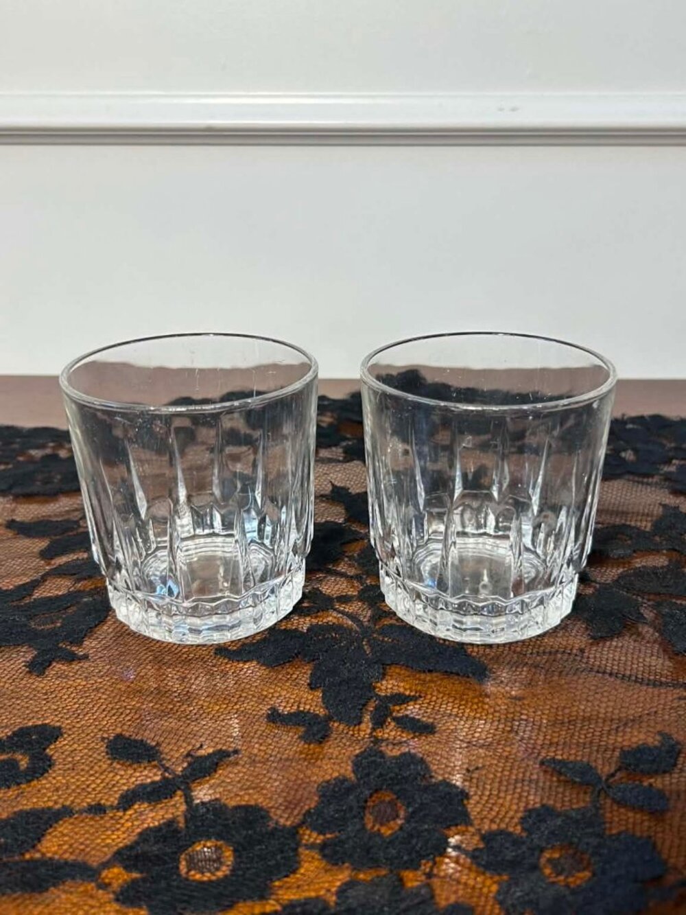 Arcoroc France Lancer lowball cocktail glasses